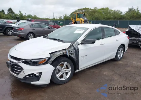 2022 Chevrolet Malibu Fwd Ls из США, поврежденный, VIN 1G1ZB5ST8NF186308